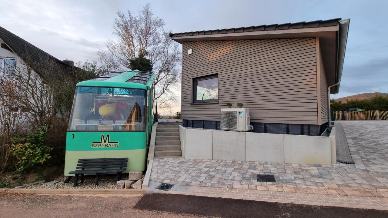 Exklusives Holzhaus Mit Bergbahn - Baden-Baden Im Schwarzwald 빌라 외부 사진