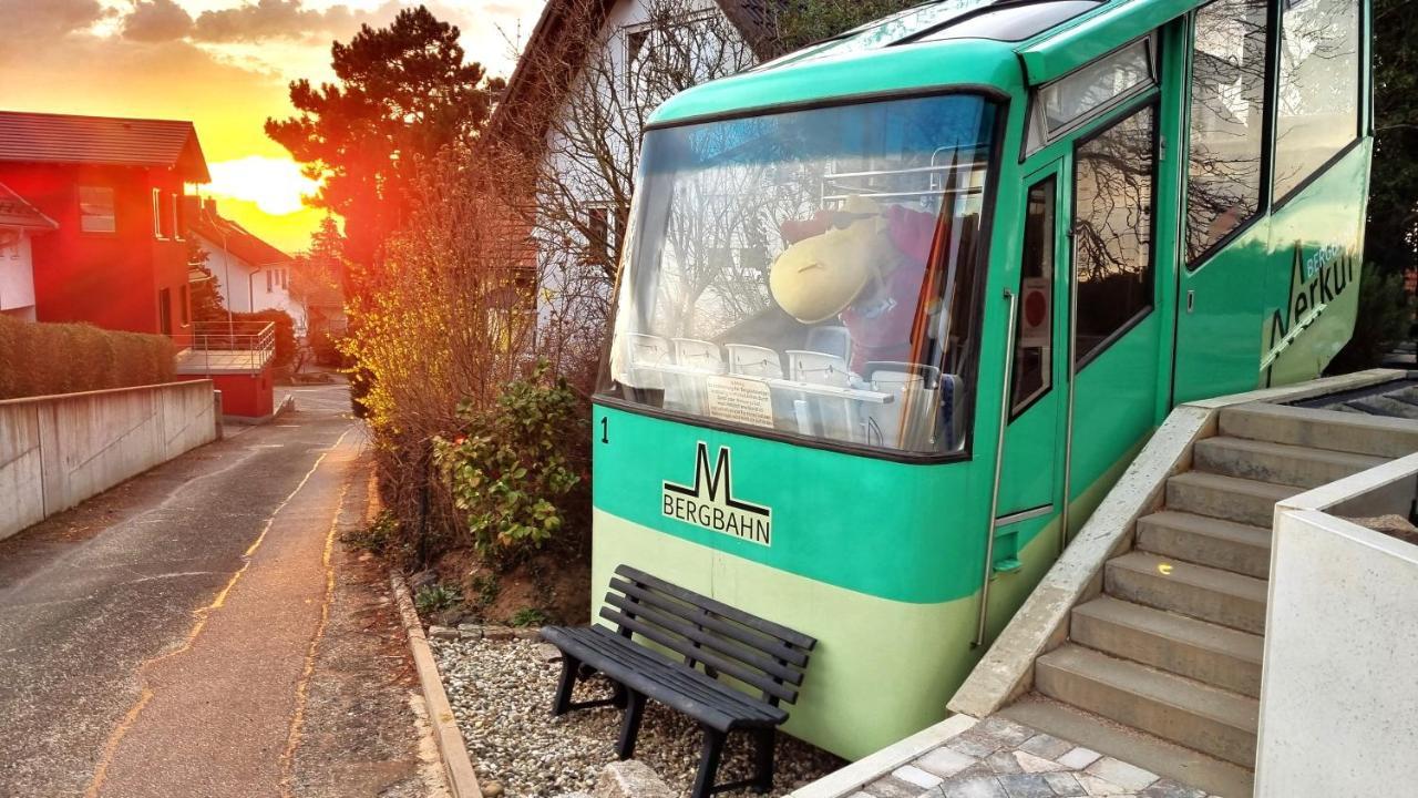 Exklusives Holzhaus Mit Bergbahn - Baden-Baden Im Schwarzwald 빌라 외부 사진