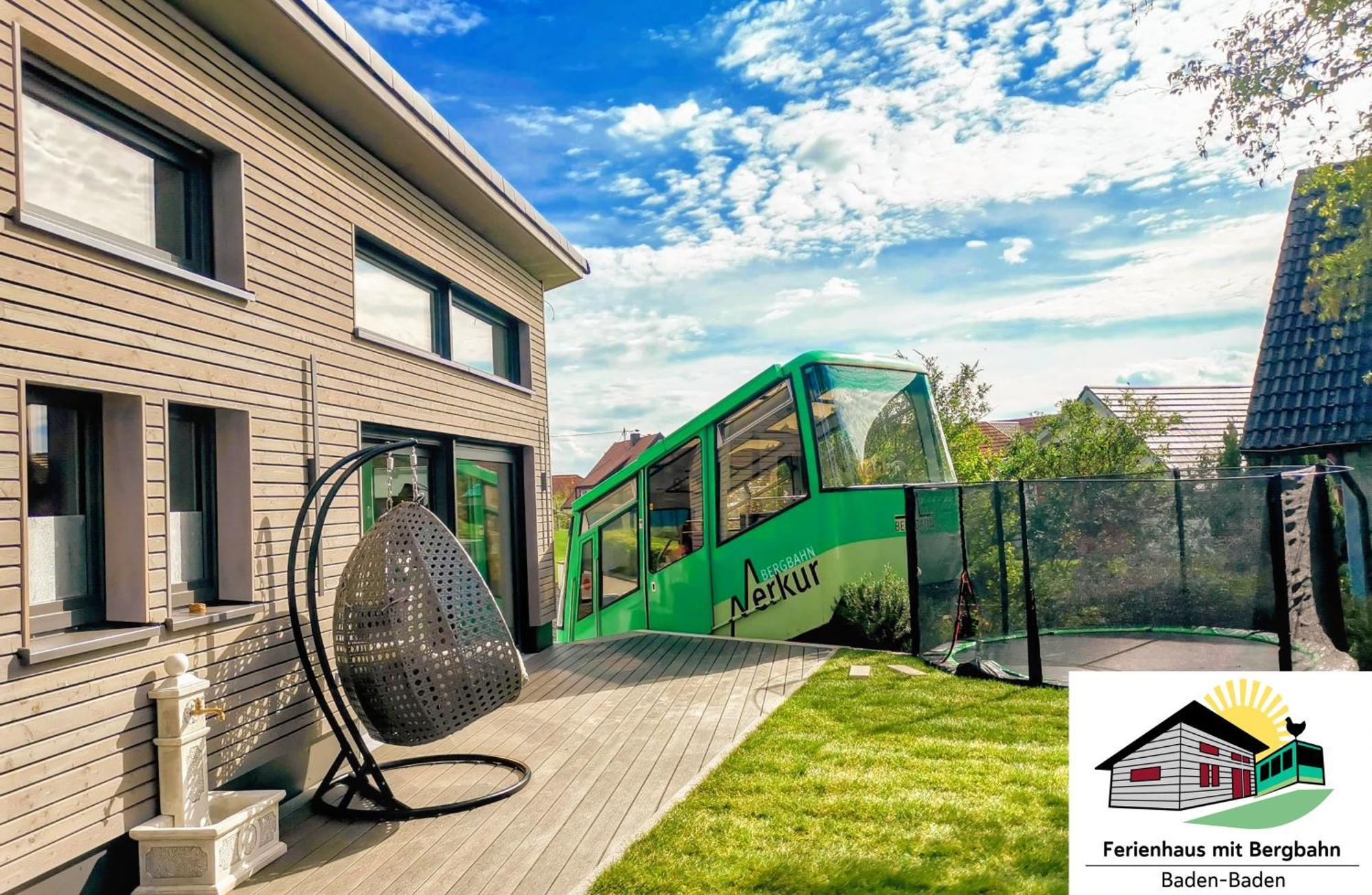 Exklusives Holzhaus Mit Bergbahn - Baden-Baden Im Schwarzwald 빌라 외부 사진